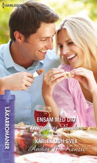 Ensam med dig / Kärlek och svek – omslag till ljudboken av Amber McKenzie,Margaret Barker
