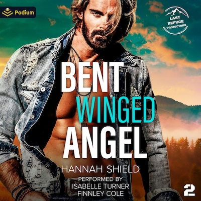 Bent Winged Angel – omslag til lydbogen af Hannah Shield