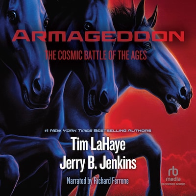 Armageddon – omslag til lydbogen af Tim LaHaye, Jerry B. Jenkins