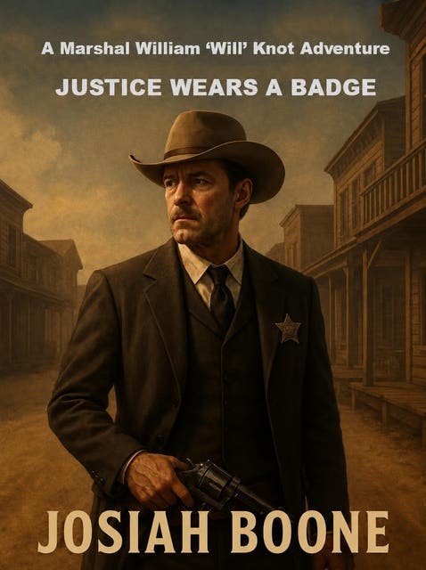 Marshal William 'Will' Knot: A Classic Western – omslag til lydbogen af Josiah Boone
