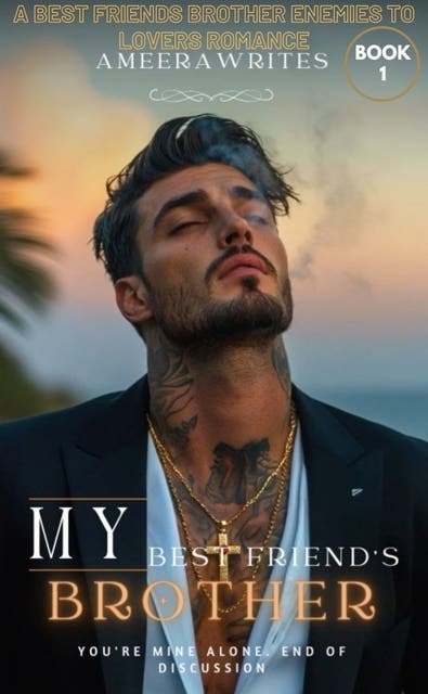 My Best Friend's Brother: Falling for a Bad Boy – omslag til lydbogen af Ameerawrites