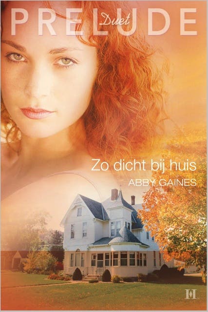 Zo dicht bij huis – omslag van het luisterboek van Abby Gaines
