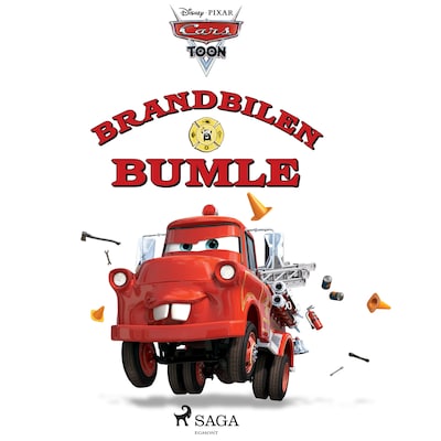 Biler - Brandbilen Bumle – omslag til lydbogen af Disney