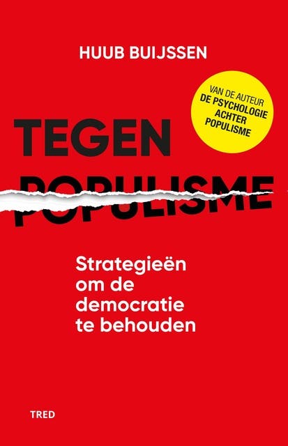 Tegen populisme: Strategieën om de democratie te behouden – omslag van het luisterboek van Huub Buijssen