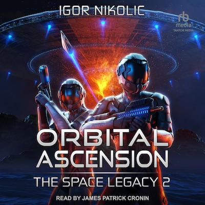 Orbital Ascension – omslag til lydbogen af Igor Nikolic