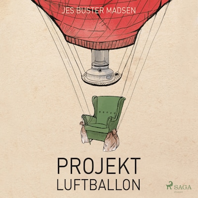 Projekt luftballon – omslag til lydbogen af Jes Buster Madsen