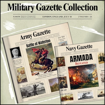 The Military Gazette Collection – okładka audiobooka, autor Audiobooks Mr Punch