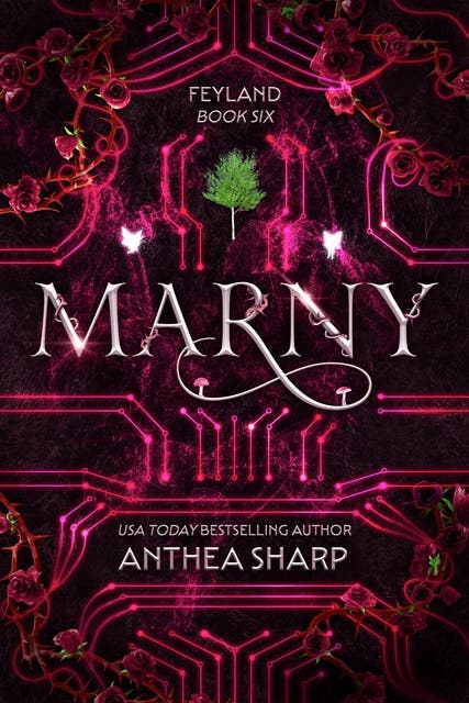 Marny: A YA Gamer Fantasy – omslag til lydbogen af Anthea Sharp