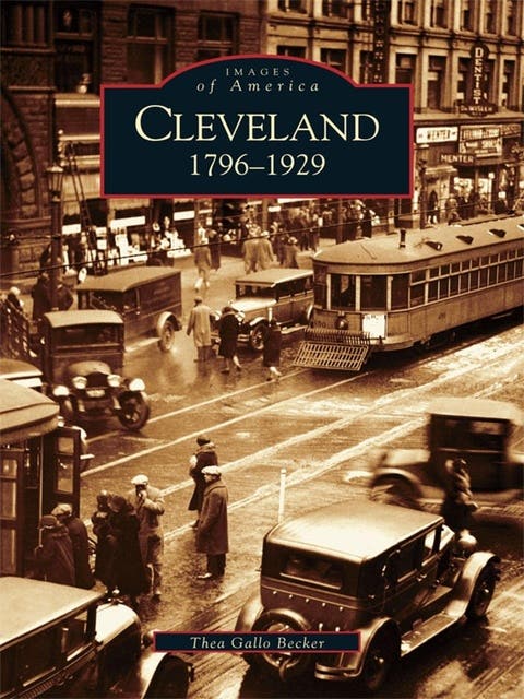 Cleveland: 1796-1929 – omslag til lydbogen af Thea Gallo Becker