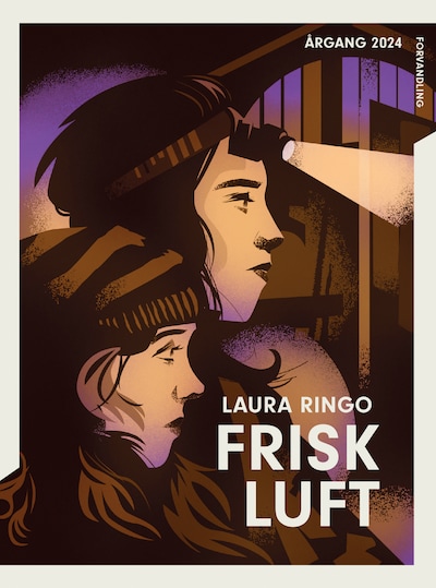 Frisk luft – omslag til lydbogen af Laura Ringo