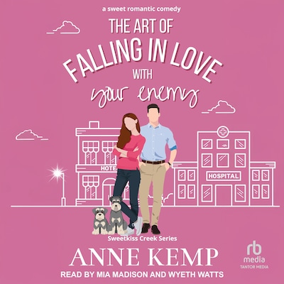 The Art of Falling in Love with Your Enemy – omslag til lydbogen af Anne Kemp