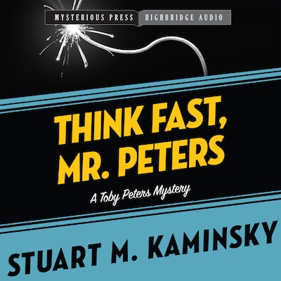 Think Fast, Mr. Peters – omslag til lydbogen af Stuart M. Kaminsky