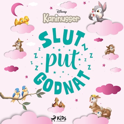 Slut put godnat - Kaninusser – omslag til lydbogen af Disney