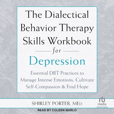 The Dialectical Behavior Therapy Skills Workbook for Depression – omslag til lydbogen af Shirley Porter, MEd