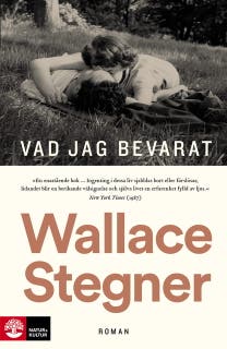 Vad jag bevarat – omslag till ljudboken av Wallace Stegner