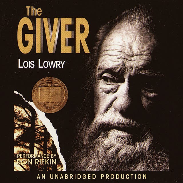 The Giver – omslag til lydbogen af Lois Lowry