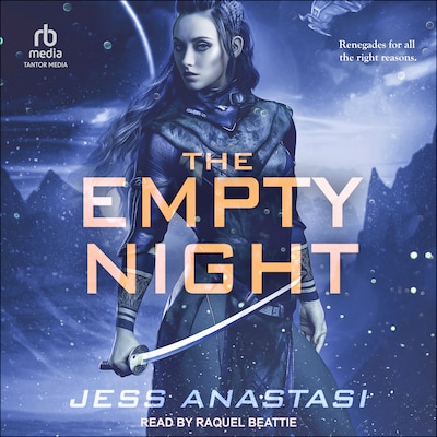 The Empty Night – omslag til lydbogen af Jess Anastasi