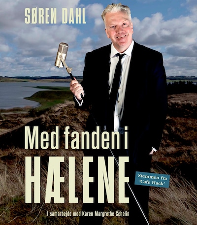 Med fanden i hælene – omslag til lydbogen af Søren Dahl, Karen Margrethe Schelin