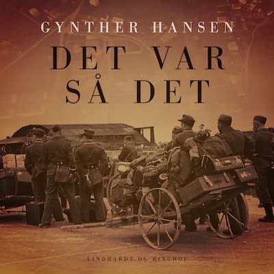 Det var så det – omslag til lydbogen af Gynther Hansen