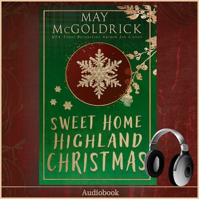 Sweet Home Highland Christmas – omslag til lydbogen af May McGoldrick, Jan Coffey