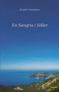 En Sangria i Sóller – omslag till ljudboken av Birgitta Gustafsson