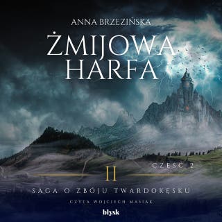 Żmijowa harfa. Część 2 – okładka audiobooka, autor Anna Brzezińska