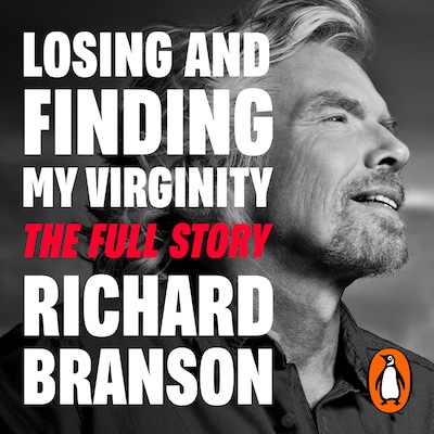 Losing and Finding My Virginity: The Full Story – omslag til lydbogen af Richard Branson