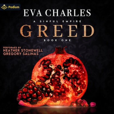 Greed – omslag til lydbogen af Eva Charles