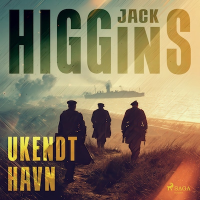 Ukendt havn – omslag til lydbogen af Jack Higgins