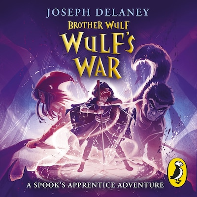 Brother Wulf: Wulf's War – omslag til lydbogen af Joseph Delaney