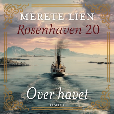 Over havet – omslag til lydbogen af Merete Lien
