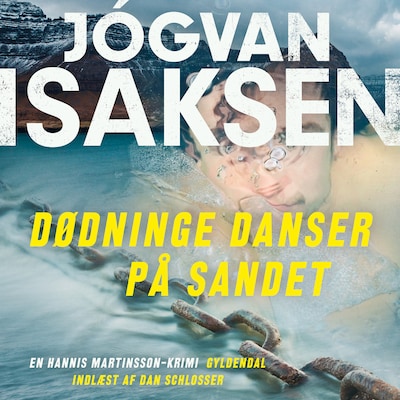 Dødninge danser på sandet – omslag til lydbogen af Jógvan Isaksen