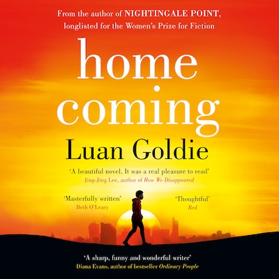 Homecoming – omslag til lydbogen af Luan Goldie
