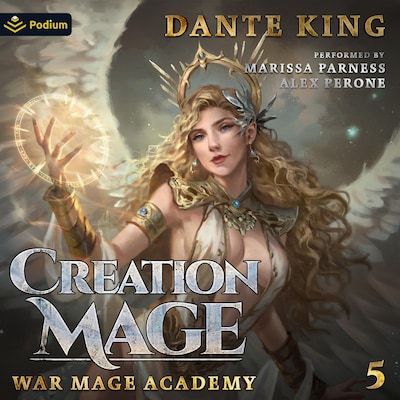 Creation Mage 5 – omslag til lydbogen af Dante King