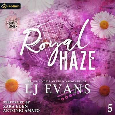 Royal Haze – omslag til lydbogen af LJ Evans