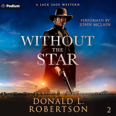 Without the Star – omslag til lydbogen af Donald L. Robertson