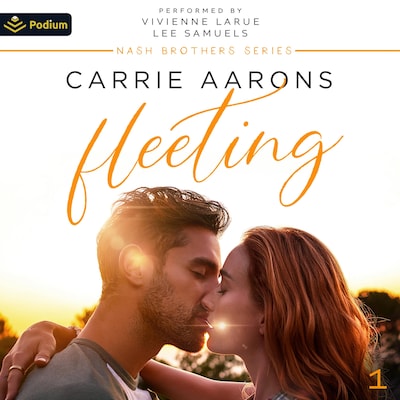 Fleeting – omslag til lydbogen af Carrie Aarons