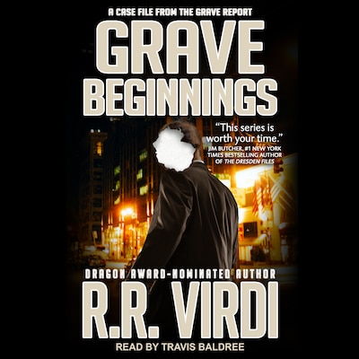 Grave Beginnings – omslag til lydbogen af R.R. Virdi