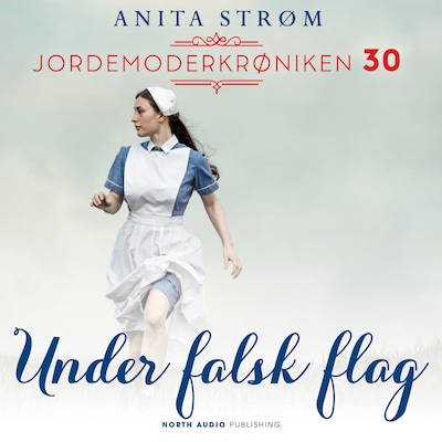 Under falsk flag – omslag til lydbogen af Anita Strøm