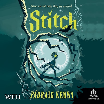 Stitch – omslag til lydbogen af Pádraig Kenny