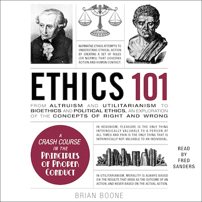 Ethics 101 – omslag til lydbogen af Brian Boone
