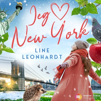 Jeg elsker New York – omslag til lydbogen af Line Leonhardt