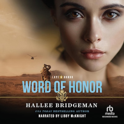 Word of Honor – omslag til lydbogen af Hallee Bridgeman