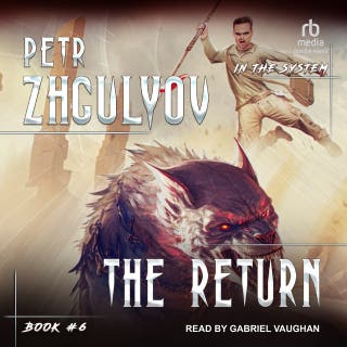 The Return – omslag till ljudboken av Petr Zhgulyov