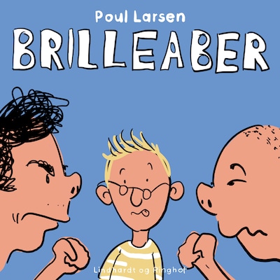 Brilleaber – omslag til lydbogen af Poul Larsen