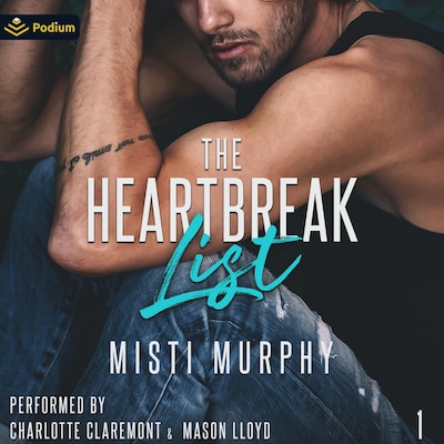 The Heartbreak List – omslag til lydbogen af Misti Murphy
