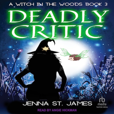 Deadly Critic – omslag til lydbogen af Jenna St. James