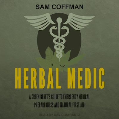Herbal Medic – omslag til lydbogen af Sam Coffman