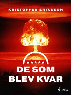 De som blev kvar – omslag till ljudboken av Kristoffer Eriksson