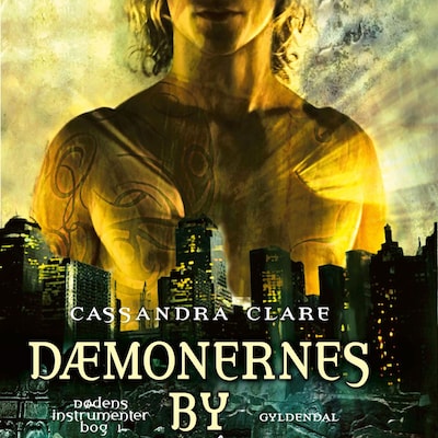Dødens instrumenter 1 - Dæmonernes by – omslag til lydbogen af Cassandra Clare